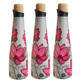 The Better Home Insulated Water Bottle for Kids Office 750ml | Thermos Flask Stainless Steel Water Bottle for Boys Girls Adults | 18 Hrs Hot Double Wall Insulation with Cork Cap Pack of 3